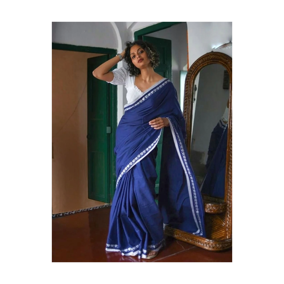 cotton blend saree